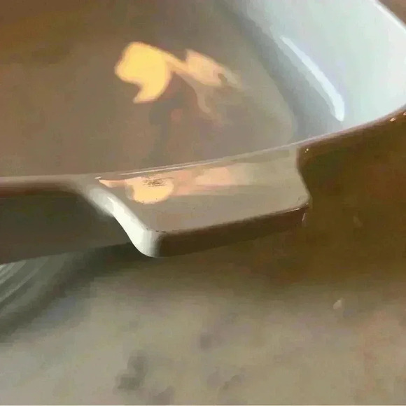 Vintage Corning browning skillet made for Amana Radaranger in Colonial pattern - Picture 14 of 16